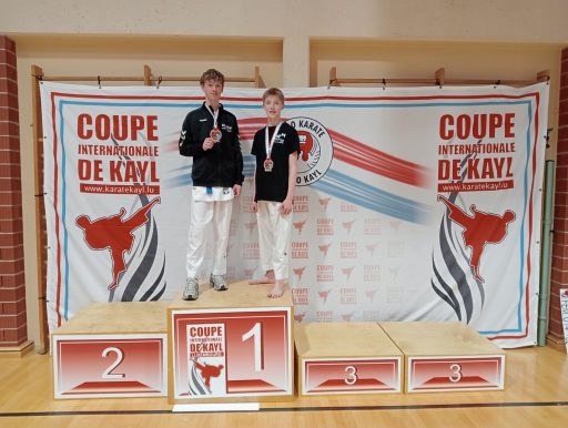 Brons voor Jesaja en Reinier in Luxemburg