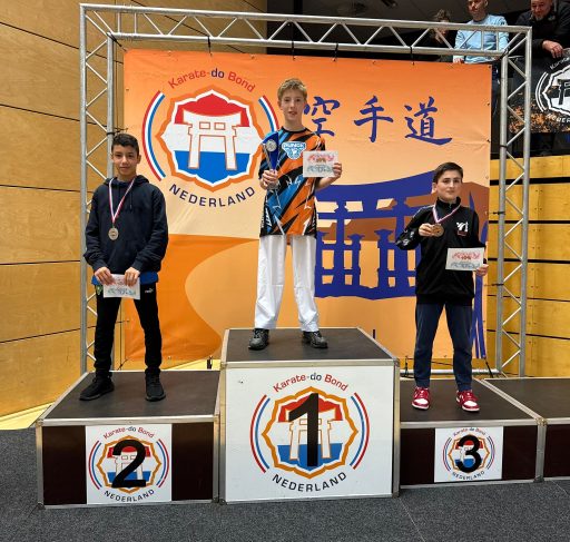 Goud en zilver tijdens het NK Karate in Zwolle